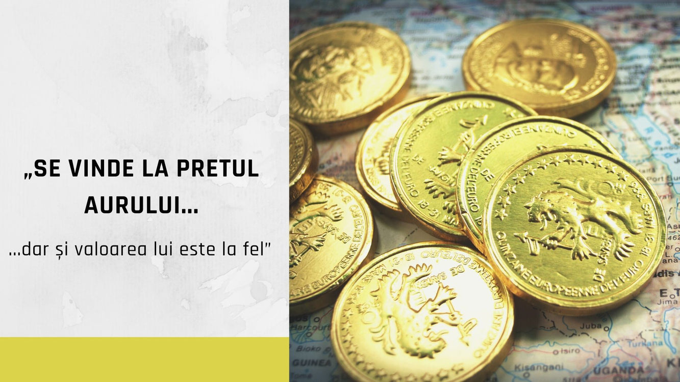 „Se vinde la prețul aurului...dar și valoarea lui este la fel”