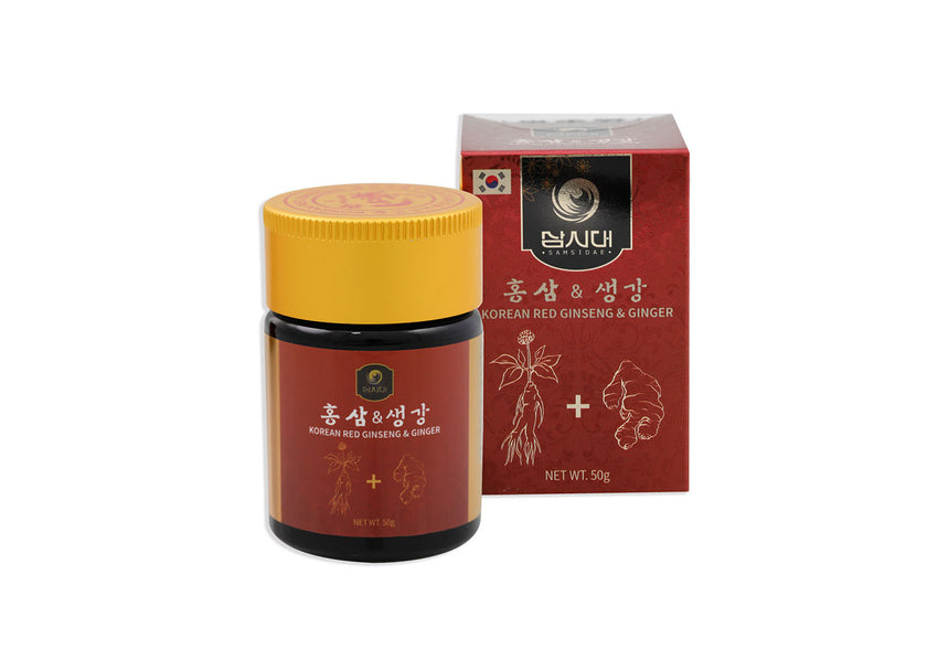 Ginseng coreean și extract de ghimbir 50g