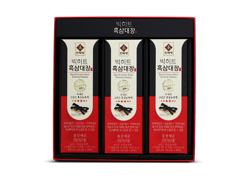 Ginseng Corean Negru cu Jujuba 30pcs stick