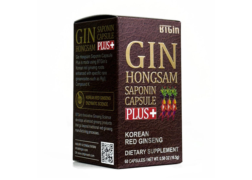 Ginseng Hongsam Saponin Capsule Plus+ Extra Strong