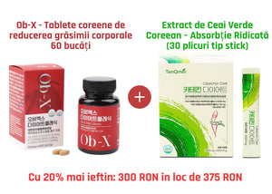 Pachet Ob-X + Extract de Ceai Verde Coreean