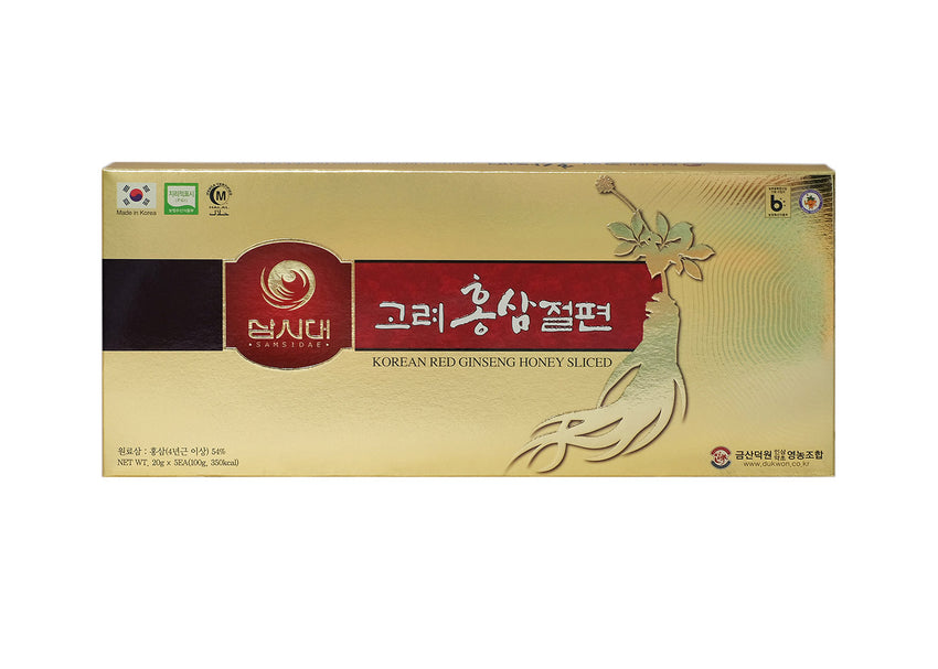 Batoane de Ginseng Coreean Premium cu Miere 20g×5