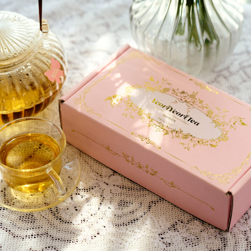 Ceai YeoriYeori cu colagen vegetal coreean pentru hidratare