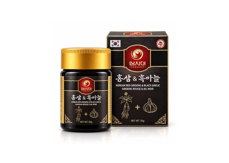 Extract de Ginseng Roșu Coreean și Usturoi Negru 50g
