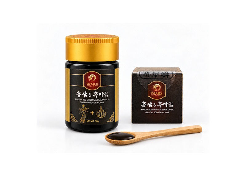 Extract de Ginseng Roșu Coreean și Usturoi Negru 50g