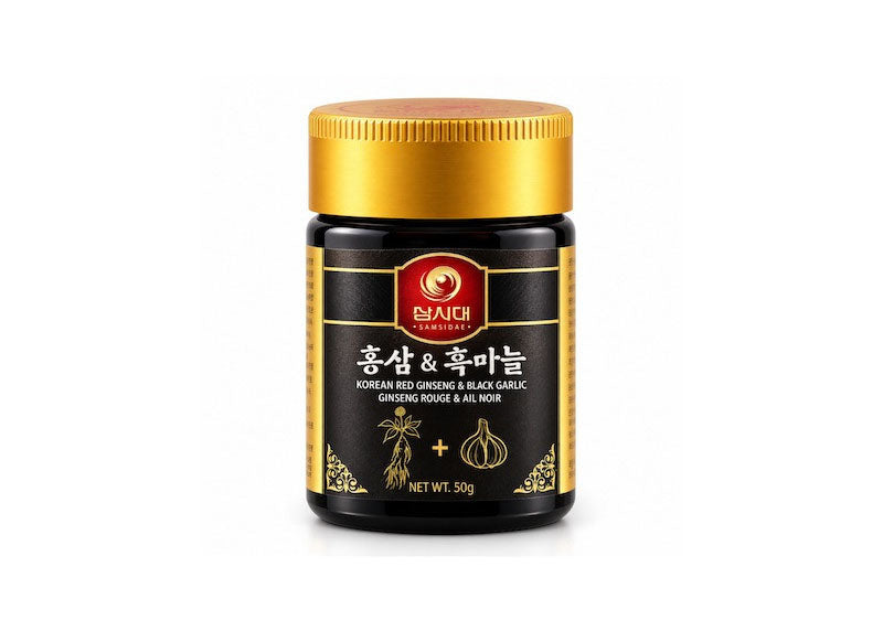 Extract de Ginseng Roșu Coreean și Usturoi Negru 50g