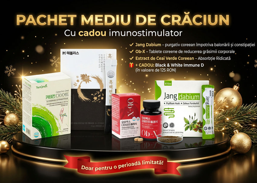 Pachet Mediu de Crăciun cu Cadou Imunostimulator