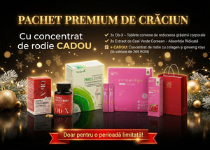 Pachet Premium de Crăciun cu Concentrat de rodie Cadou