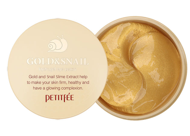 PETITFEE SNAIL Mască hidrogel pentru ochi extract de melc 60pcs